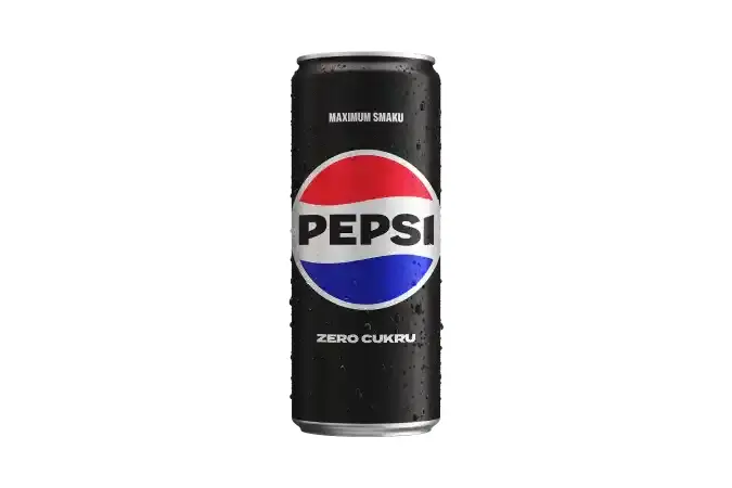 Popeyes Drink (Beverage) Menu 14 pepsizero cukru can 330ml