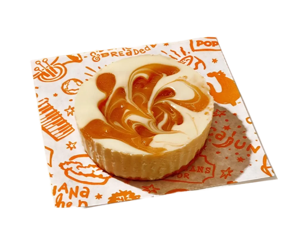 Caramel Cheese Cake (popeyes desserts)