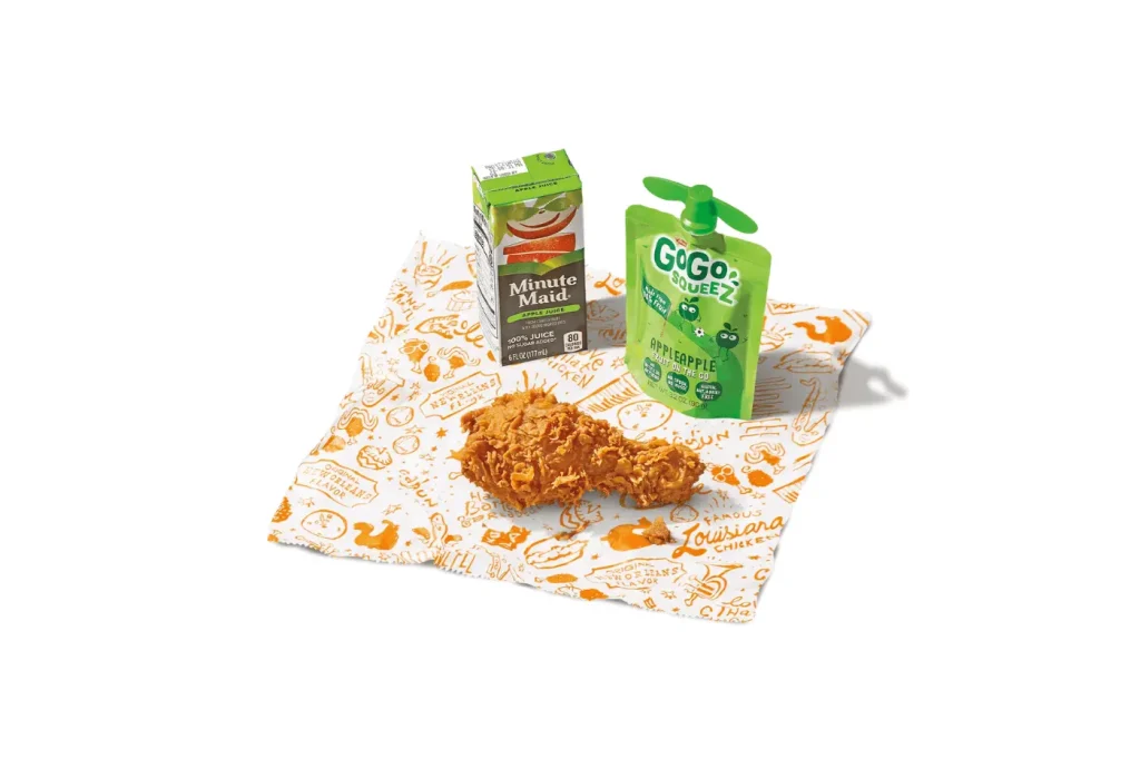 Popeyes Prices Menu USA 2025 86 1 pc. leg Kids Meal