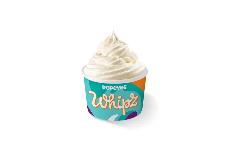 Popeyes UK Menu 2025 38 Vanilla Whipz