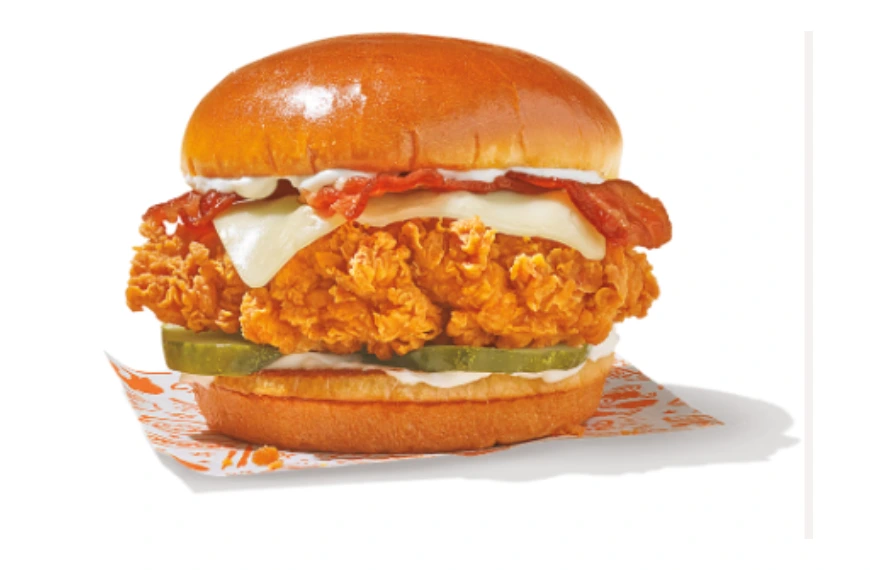 Popeyes Prices Menu USA 2025 20 Popeyes Bacon & Cheese Chicken Sandwich