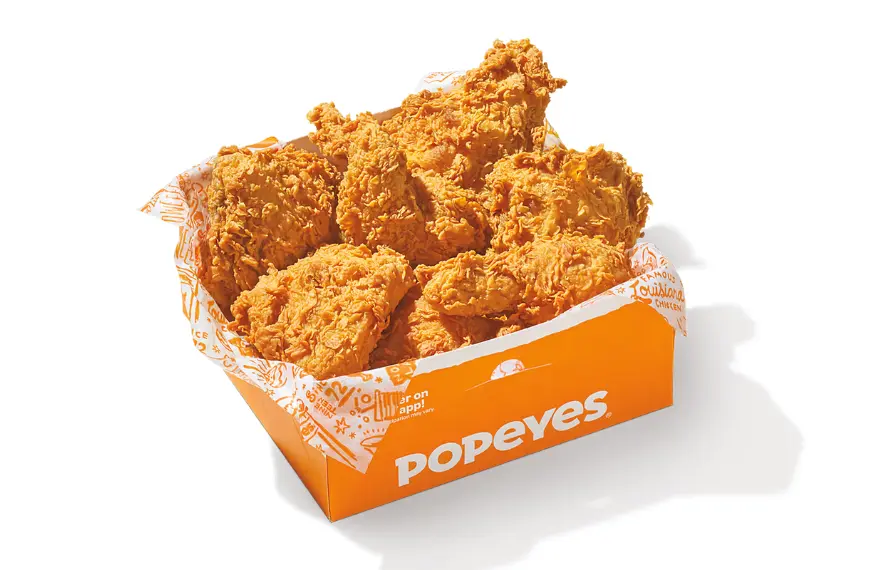 Popeyes Prices Menu USA 2025 9 Popeyes 10 pc signature chicken