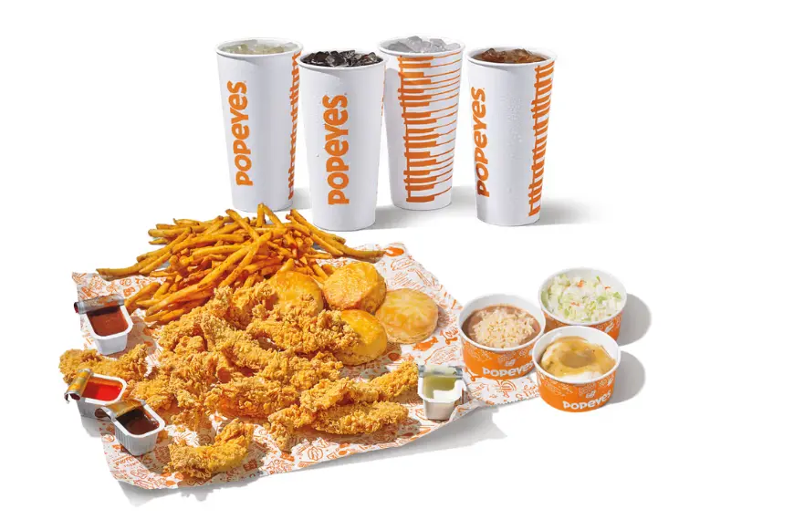 Popeyes Prices Menu USA 2025 10 Popeyes 12pc Tenders Bundle