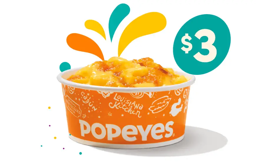 Popeyes Prices Menu USA 2025 4 Popeyes sides mardi gras
