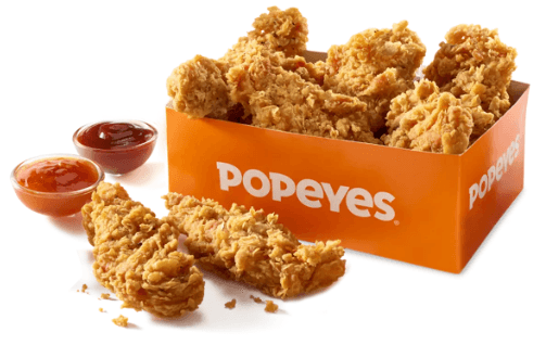 Popeyes UK Menu 2025 21 8-piece Spicy Tenders popeyes uk
