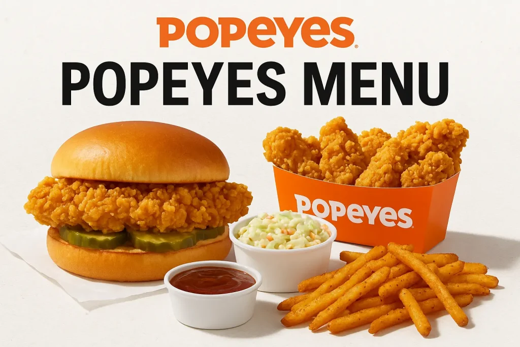 Popeyes Menu