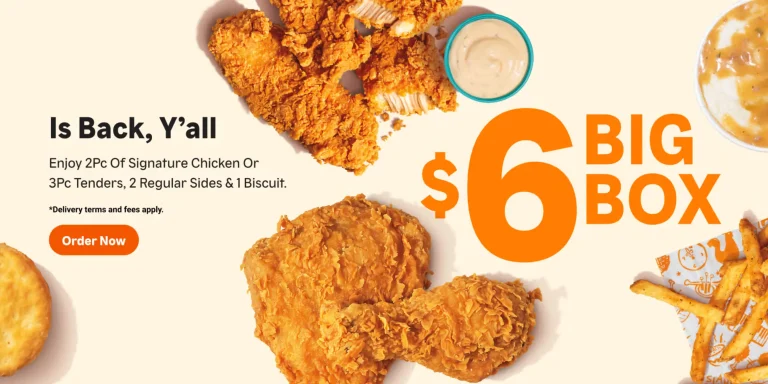 Popeyes $6 Big Box (2026): What's Included, Price, Calories & Is It Worth It?